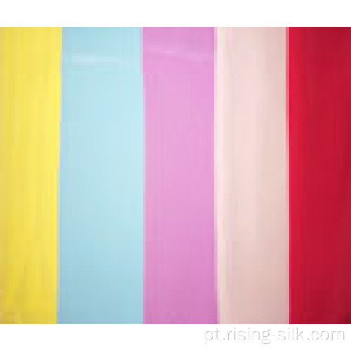 tecido de chiffon de design minimalista multicolor